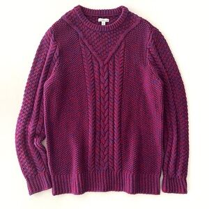 L.L. Bean Women's Crew Neck Sweater - Purple